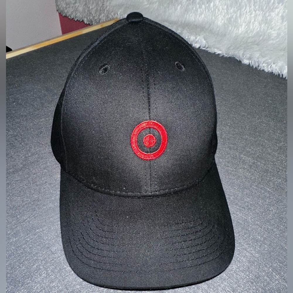 Target -Black and Red Logo Cap